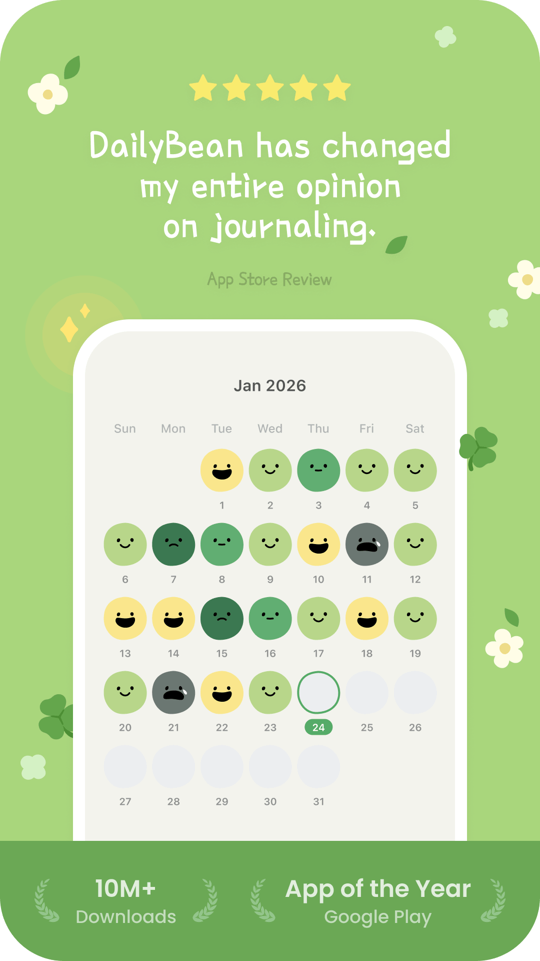 DailyBean App Screenshot 1